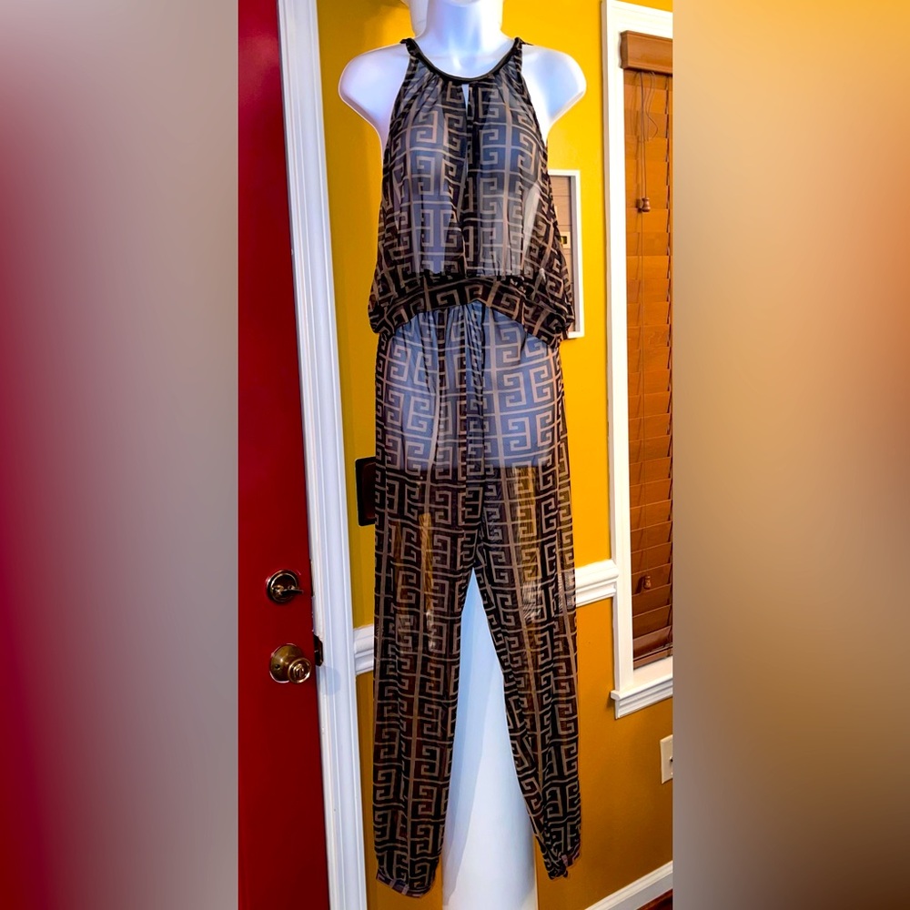 Sheer Two Piece Set